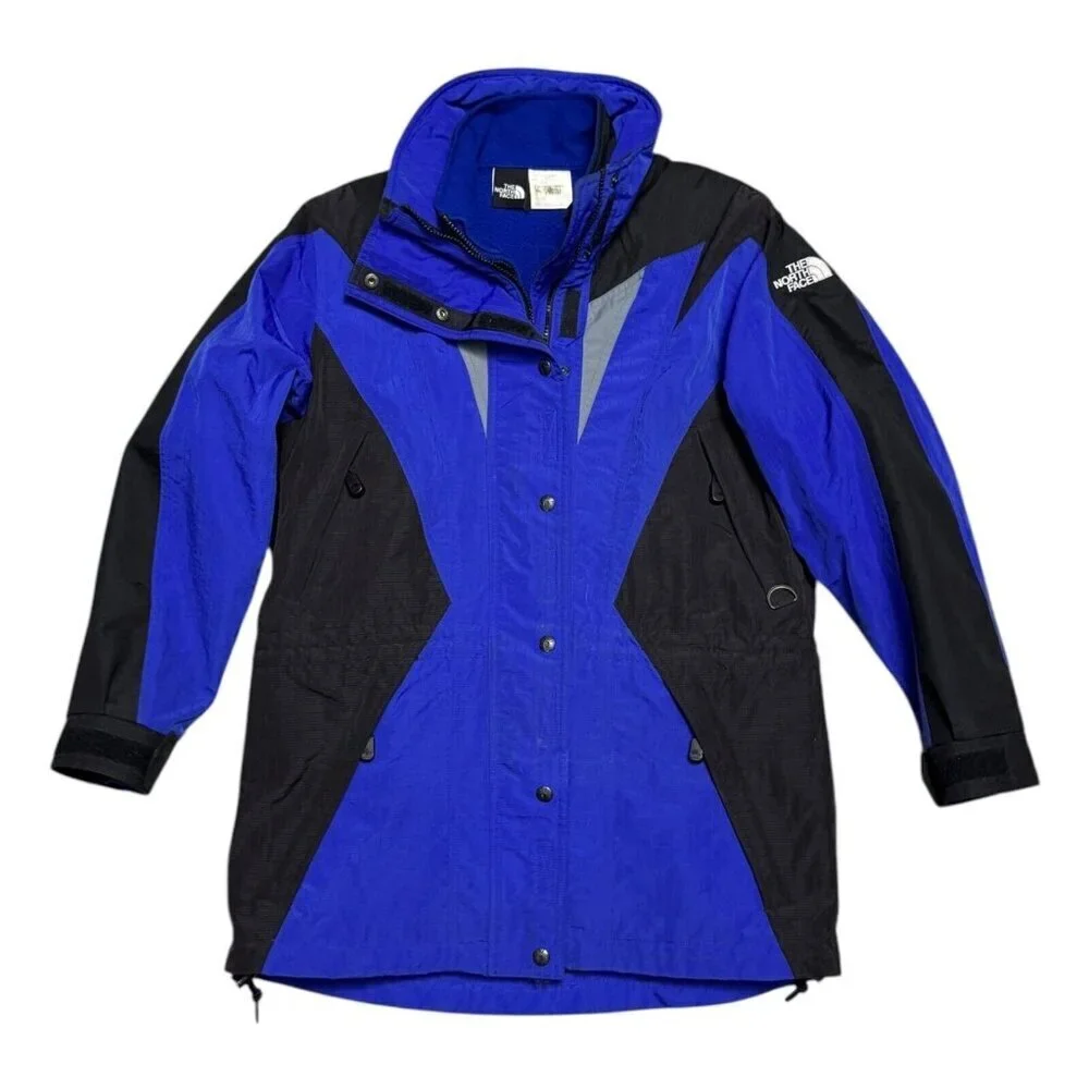 VINTAGE The North Face EXTREME LIGHT 2-in-1 Convertible Fleece Ski Parka Coat XS